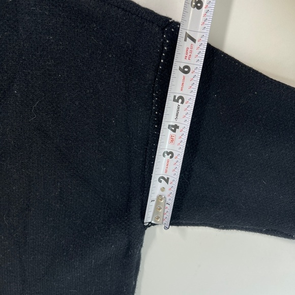 Black Skull Casual Long Sleeve Knitted Sweater Large - Picture 6 of 9